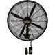 WALL FAN UNITED UIF-763 50cm ΒΙΟΜΗΧΑΝΙΚΟΣ 125W ΜΕ R/C